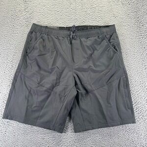 Gerry Explore The Possibilities Short Men XL Gray Athletic Stretch 4-Way Pull On